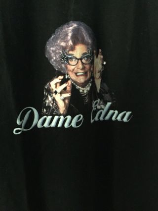 Rare Official Dame Edna Tour T - Shirt Priority