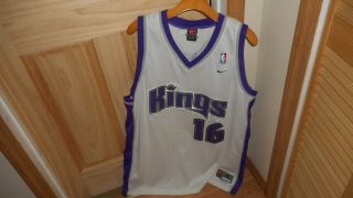 Rare Vintage Nike Nba Sacramento Kings Peja Stojakovic Basketball Jersey Xl