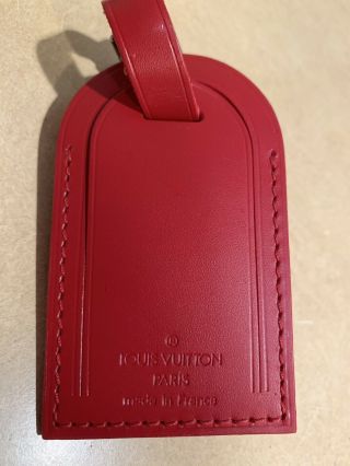 Rare Authentic Louis Vuitton Luggage Tag