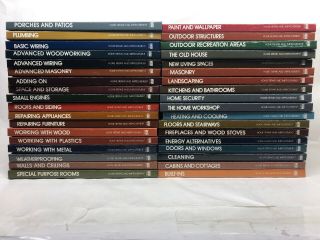 Rare Complete Set Of 36 Vols.  Time Life Home Repair & Improvement Books