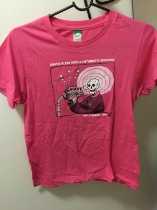 The Flaming Lips - Rare Pink Skull Concert T - Shirt