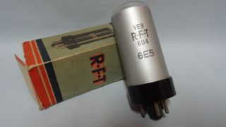 Rare 6e5 / Cv1906 Rft Vintage Vacuum Magic Eye Indicator Tube Nos/nib 100 Test