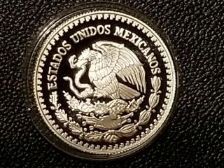 2005 Mexico 1/2 oz Silver Libertad Proof in Capsule KEY DATE 2,  800 Minted RARE 2