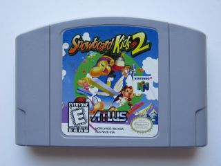 Snowboard Kids 2 Nintendo 64 Authentic Video Game Rare N64 Oem Retro Kids Good