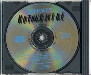 Ringo Starr - Ringo ' s Rotogravure - Rare OOP 1992 CD - - Pure Gold 3