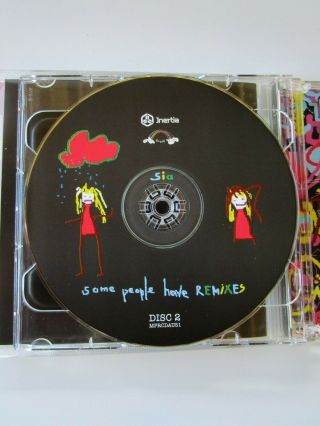 Sia - Some People Have Real Problems,  Rare Bonus Remixes Disc - 2 CDs 4