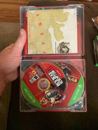 Red Dead Redemption 2 Xbox One Steelbook Edition Complete HTF RARE X1 2