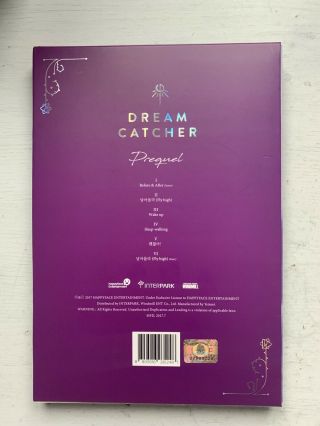 DREAMCATCHER 1st Mini Album ‘Prequel’ after Ver Kpop Korea Rare Oop 2