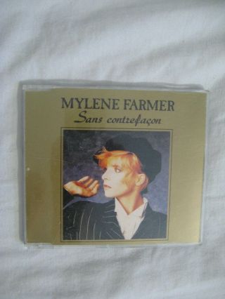 Sans Contrefaçon By Mylene Farmer.  Rare Polydor Cd Single