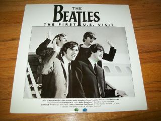The Beatles: The First U.  S.  Visit Laserdisc Ld Very Rare