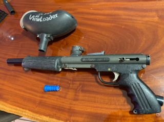 Ultra Rare Tippmann Pro Am Paintball Gun / Paintball Marker Needs Work
