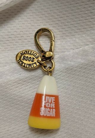 Juicy Couture Rare Halloween Candy Corn Charm For Bracelet Or Necklace