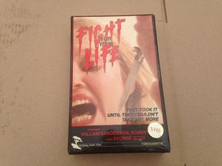 Vhs Big Box Fight For Your Life 1978 Violent Horror Rare 89 Minute Version