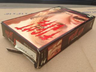 VHS Big Box Fight For Your Life 1978 Violent Horror Rare 89 Minute Version 6