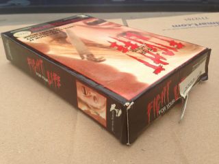 VHS Big Box Fight For Your Life 1978 Violent Horror Rare 89 Minute Version 7
