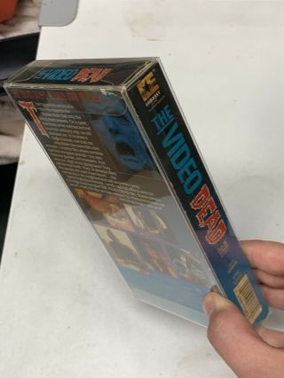 RARE HORROR VHS The Video Dead (embassy) 4