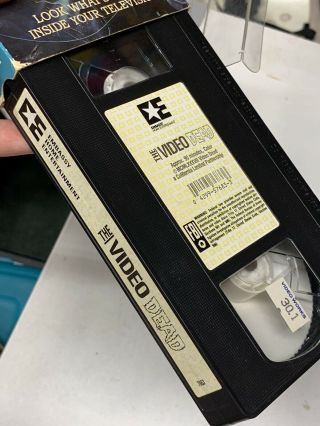 RARE HORROR VHS The Video Dead (embassy) 6