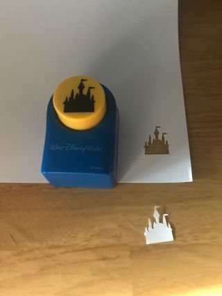 Disney Parks Sleeping Beauty Castle Rare Paper Craft Punch Disneyland Resorts