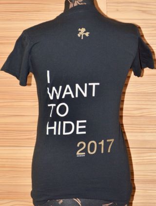 2017 Rare Women ' s U2 Joshua Tree Anniversary Tour Shirt Back Print Licensed S/M 2