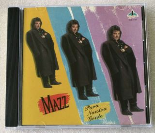 Mazz / Para Nuestra Gente Cd 1990 Capitol Emi Latin Pop Tejano Texmex Rare Oop