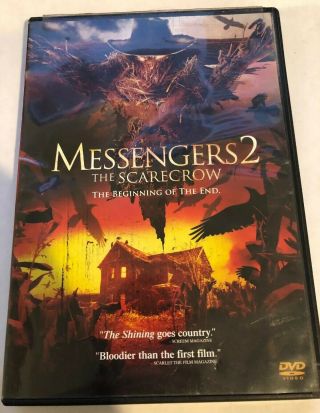 Messengers 2: The Scarecrow Dvd Rare Horror Region 1 Usa Vg Shape Norman Reedus