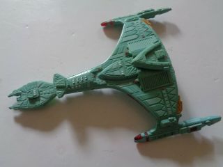 Rare 1993 Star Trek Paramount Playmates Klingon Bird Of Prey Electronic Ship