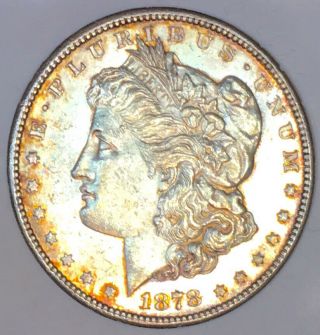 1878 S Morgan Choice Bu,  Ultra Proof Like Rare Pl Coin Nr 07613