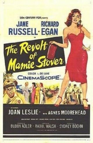 The Revolt Of Mamie Stover Rare Classic Dvd 1956 Jane Russell