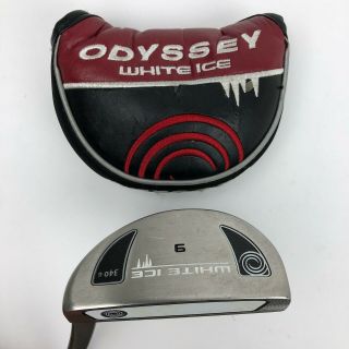 Odyssey White Ice 9 340g 35 " Putter With Cover Rare Rh Right Handed Righty