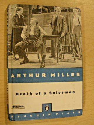 Penguin Plays: Death Of A Salesman By Arthur Miller " Rare Hardcover " Perma - Bound