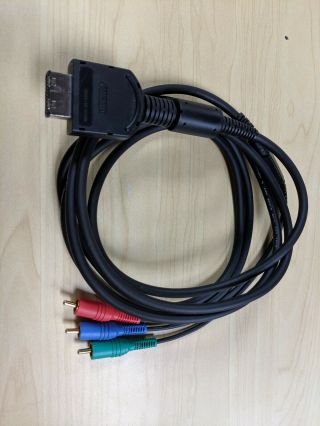 Rare Official Nintendo Gamecube Video Component Cable