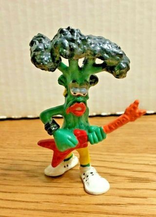 Vintage Rare 1989 Lick Broccoli Figure California Raisin Applause 3 " Tall Toy
