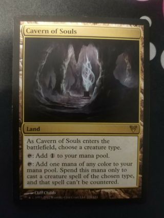 Cavern Of Souls - Nm/lp - Avacyn Restored - Mtg