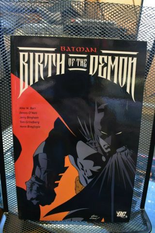 Batman Birth Of The Demon Dc Tpb Rare 2012 1st Print Ra 