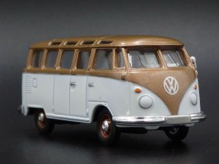 1950 - 1967 Vw Volkswagen Type 2 T1 23 Window Bus Rare Rare 1:64 Diecast Model Car