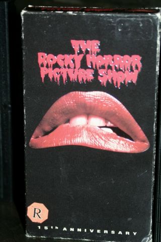 Rare 1975 The Rocky Horror Picture Show 15th & 25th Anniversary Cult Vhs Tapes