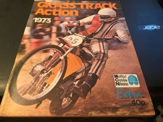 Grass Track Action 1973 - - Motor Cycle News Extra - - - Rare