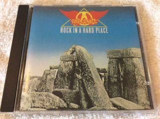 Aerosmith - Rock In A Hard Place Cd - Early Pressing - Rare And Out Of Print