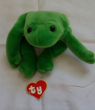 VERY RARE Legs Ty Beanie Baby with 1st gen Tush (Korea) &Hang Tags 3