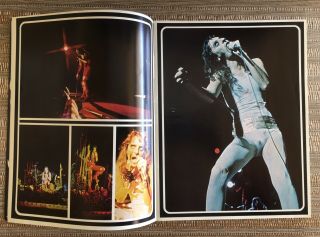 1975 Alice Cooper Welcome To My Nightmare Concert Tour Program Vintage - Rare 4