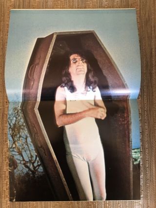 1975 Alice Cooper Welcome To My Nightmare Concert Tour Program Vintage - Rare 5