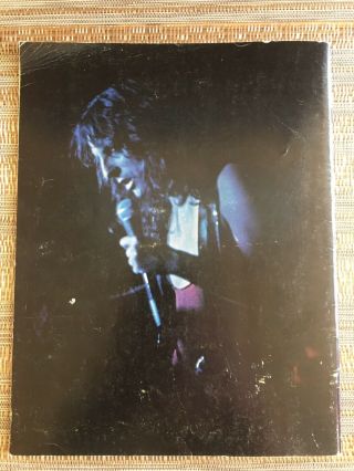1975 Alice Cooper Welcome To My Nightmare Concert Tour Program Vintage - Rare 6