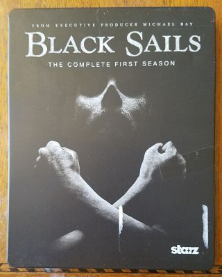 Black Sails: 1st First Season 1 S1 Blu - Ray Rare Metal Steelbook Fast