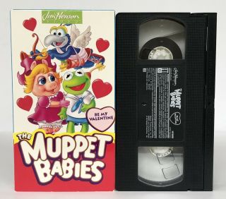 The Muppet Babies Be My Valentine (vhs,  1994) Rare Jim Henson Video