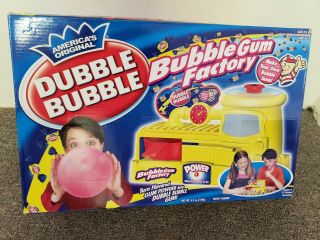 Dubble Bubble Bubble Gum Factory Game Rare " Make Your Own Gum " Kit Diy Gum