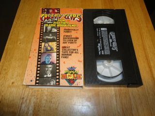 Creepy Clips (vhs,  1995) From Over Forty Classic Horror Films Rare Non - Rental