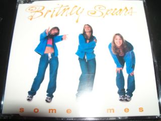 Britney Spears Sometimes Rare Australian 3 Track CD Single with Limited Sticker 2