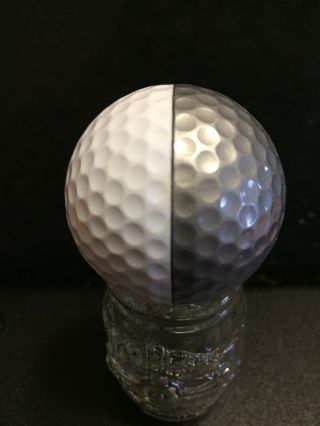 Vintage Ping Eye 2 Karsten Silver & White Old Golf Ball Rare Very Hard To Find