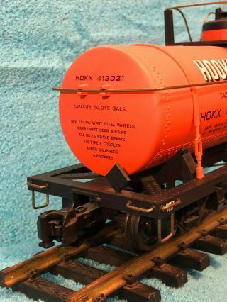 Aristo - Craft ART - 41302 Hooker Chemicals Single - Dome Tank Car G - Scale Tanker Rare 5