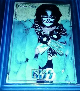 KISS RARE METAL CARD SET OF 5 FROM ARGENTINA NM 3